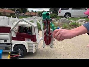 Toy Garbage Trucks: In Action, On Route! (Fully Customized)
