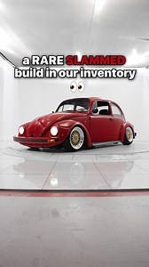 3.5K views · 178 reactions | The FINAL production year for this legend ‍ Originally brought in from Mexico during its farewell run, this 2003 VW Beetle has since been slammed to the ground and transformed into a rolling tribute to automotive history  Head online for the full listing and build sheet — now LIVE! #slammed #stance #beetle #volkswagen #bagged #vintagecars #carsforsale #lowcars | RPM Garage | Facebook