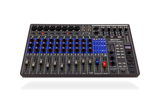 ZOOM、12チャンネルのライブミキサー＆レコーダー「LiveTrak L12next」を発売〜14トラック同時録音に対応 | VIDEO SALON.web | 映像制作・動画編集のための月刊誌ビデオサロンが運営するWebマガジン