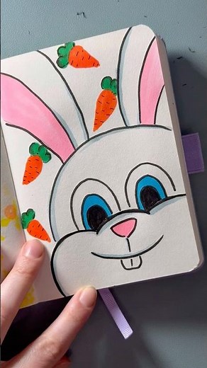 Draw This Adorable Bunny in 60 Seconds 🐰✨