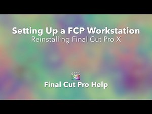 Learn Final Cut Pro X | How to Reinstall FCPX on a Mac