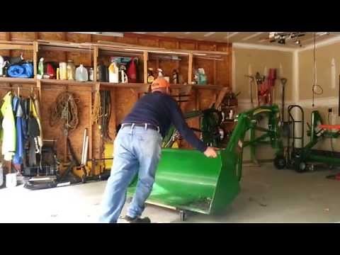 John Deere 2305 200 CX Loader with wheels/ Put wheels on your loader