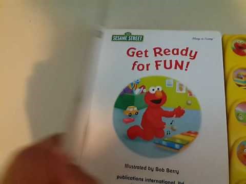 GET READY FOR FUN ELMO POP UP SOUND BOOK