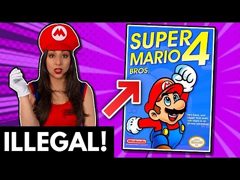 The ILLEGAL "Super Mario Bros 4"... For NES !