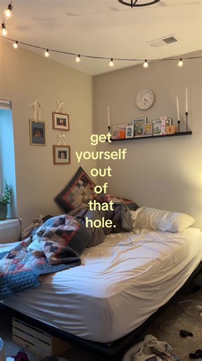 This was my motivation #clean #bedroom #fyp #motivation #viral | get yourself out of this hole