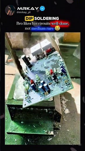(Tin + Lead) Manual Dip Soldering 🔥