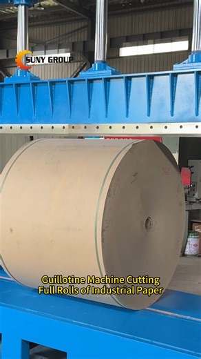 David Lee on Instagram: "Heavy Duty Guillotine Cutter Slicing Full Rolls of Industrial Paper #papercutting #guillotinemachine #industrialpaper #paperrollcutter #cuttingmachine #paperprocessingmachinery #heavydutycutter #paperrollcutting #industrialmachine #paperindustry #machinerydemo #papercutter #automaticcutting #paperrecycling #machinedemo #guillotinecutter #papercuttingmachine #papermanufacturing"