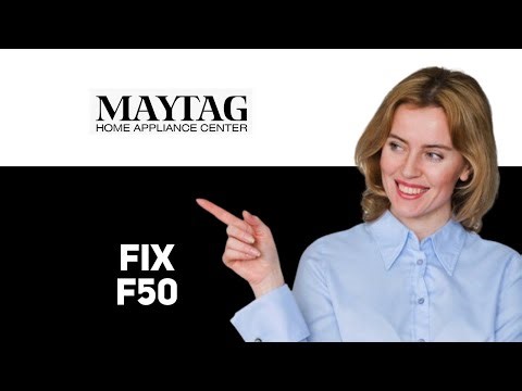 Maytag Washer Error Code F50 2025