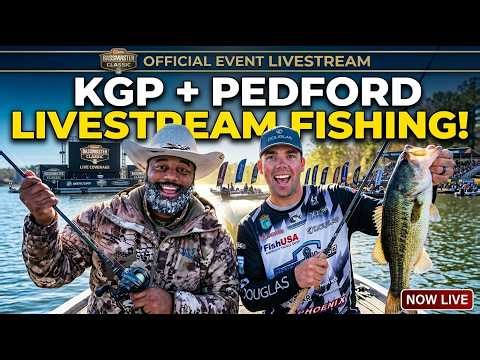 King Pedford + KGP | Bassmaster Classic Celebrity Pro-Am LIVE
