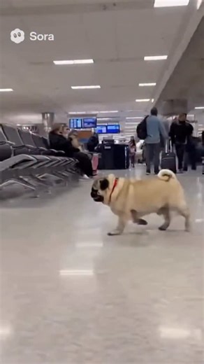 Business class ✈️ | Mean Mug Pug