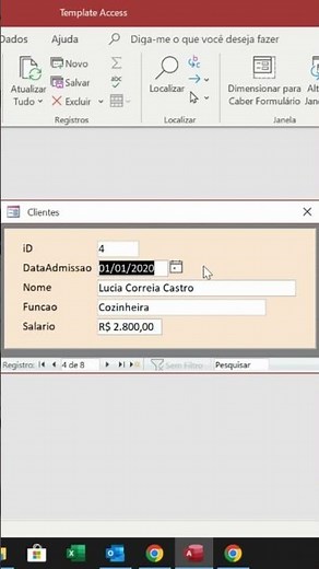 Como utilizar a opção Ordem de Tabulação no Access