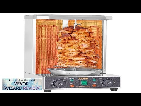 VEVOR Shawarma Grill Machine 13 lbs Capacity Chicken Shawarma Cooker Machine Review