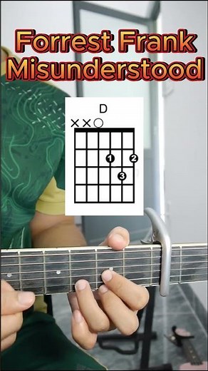 Guitar Tutorial Forrest Frank Misunderstood #guitartutorial #guitarlesson #guitar