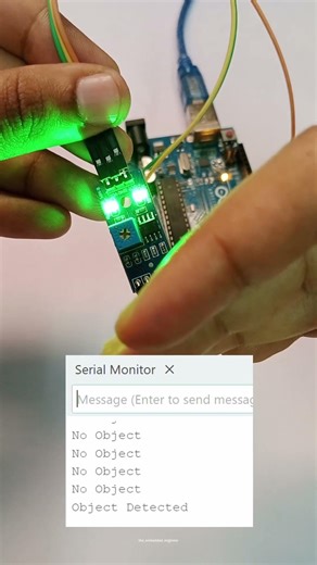 IR Sensor Object Detection System