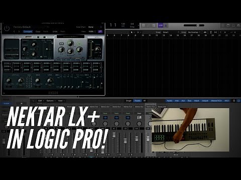 Using The Nektar Impact LX+ In Logic Pro X!