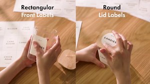 Square Glass Storage Containers with Bamboo Lids 12-Pack (4x 30 oz, 8x 17 oz) Airtight Glass Storage Jars with Lids for Food, Stackable Glass Kitchen Canisters with 114 Labels for Pantry