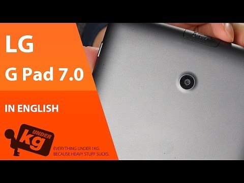[EN] LG G Pad 7.0 Unboxing [4K]