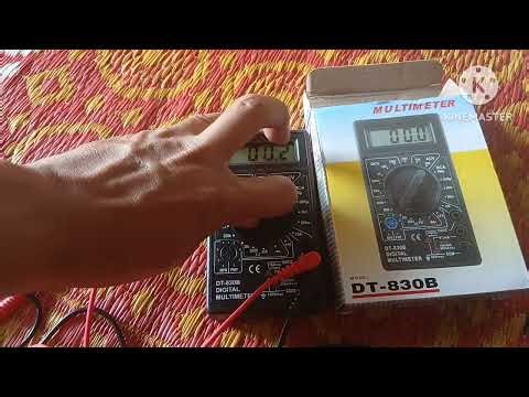 How to use a digital multi-tester especially for beginners in the field of electronics.