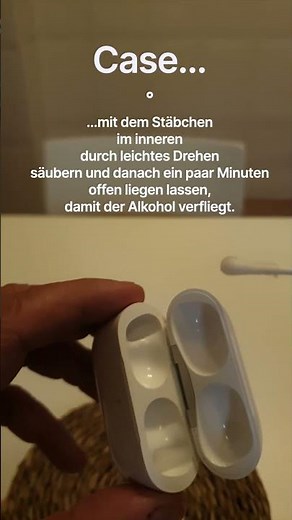 AirPods Pro 2 und Case reinigen – So einfach geht es! #airpodspro #airpodspro3 #airpodsreinigen