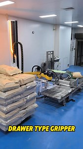 465K views · 2.7K reactions | Bags Palletizing,Drawer Type Gripper  #palletizeter #depalletizing #palletizing #Depalletizer #automation #plastic | Industrial Robot BeiYuan | Facebook