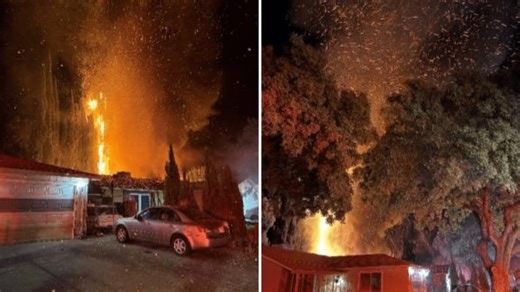 Multiple homes damaged in Modesto second-alarm fire