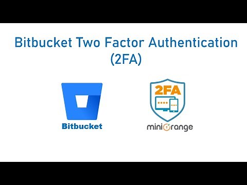 Bitbucket Two Factor Authentication | 2FA | MFA | Bitbucket 2FA