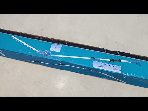 Unboxing Makita DUN461WZ - Makita Cordless Pole Hedge Trimmer 18V