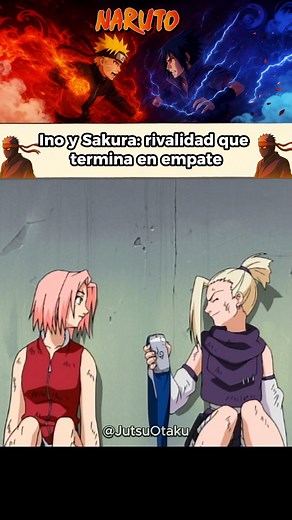 Ino y Sakura: rivalidad que termina en empate #naruto #narutoshippuden #sakura #ino #rocklee | JutsuOtaku
