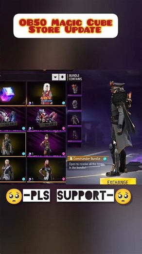 Magic Cube Store Update OB50 |Free Fire !! #magiccubestoreupdate #ob50updatefreefire