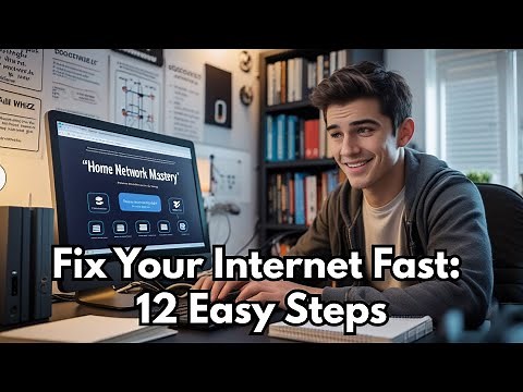 Fix Your Internet Fast - 12 Easy Steps