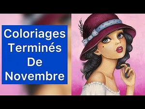 November coloring pages finished