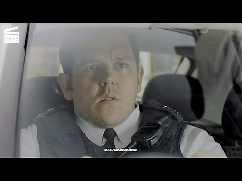 Hot Fuzz: Shootout in Sanford (HD CLIP)