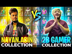 Assassin Nayan😡😡 Vs 2B Gamer ||The Must Awaited Collection Versus ||😡7-7 All ||Who Won??