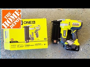 Home Depot Ryobi nail gun - Is it worth buying?￼ (2023)