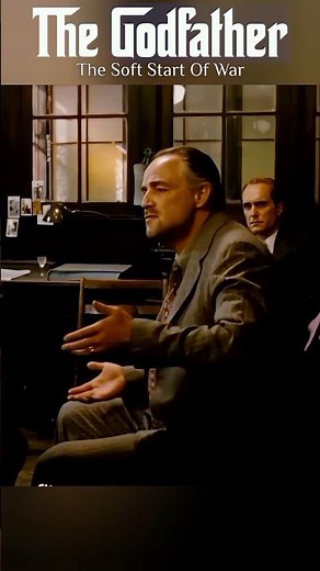 The Godfather-1972, Don Vito Corleone meets with Virgil Sollozzo. #shorts