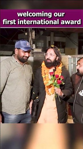 Welcoming our First international award at Arora Classes Bathinda