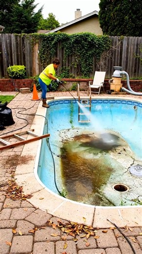 I Turned a Ruined Backyard Pool into a 5-Star Resort | Timelapse
