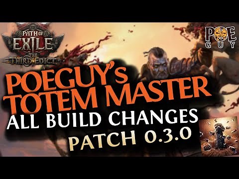 [PoE 2] TOTEM MASTER BUILD CHANGES IN 0.3.0 // Here is what to expect!