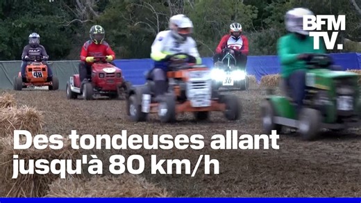 La course annuelle de tondeuses à gazon de 12 heures a eu lieu au Royaume-Uni