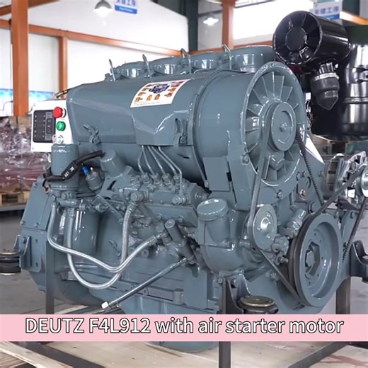 4 Cylinder F4l912 air Cooled diesel Engine and Transmission for deutz Agriculture Construction Machinery Mini Tractor Motor 50kw