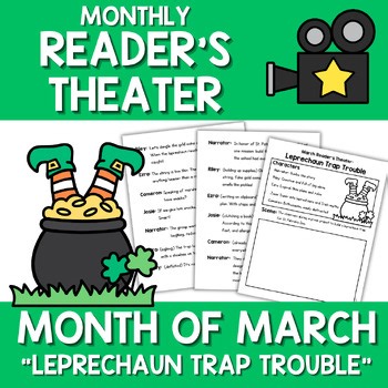 March Readers Theater Script | Leprechaun Trap Reading Activity Skit Play Center