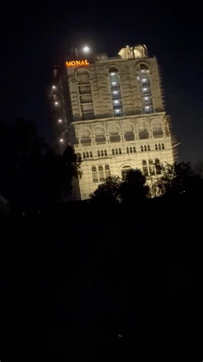 Monal a huge hotel project is in progress between Chaklala Sihala station train view