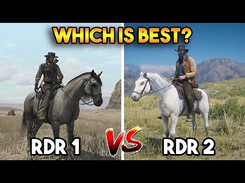 RDR 1 VS RDR 2 (HOW DIFFERENT IS IT?)