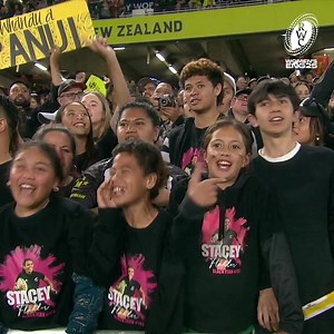 Ruby Tui showing what it means to win a World Cup ❤️ #RWC2021 | Black Ferns | Rugby World Cup
