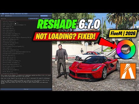 FiveM | How to Install ReShade v6.7.0 | Fix FiveM ReShade 6.7.0 Not Loading & Working (2026)