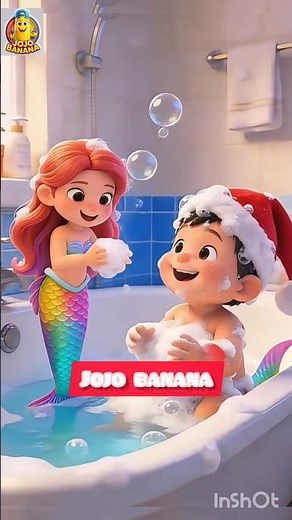 Baby Bath Time Song! 🛁 Splish Splash Bubbles 🫧 | Cute Kids Animation