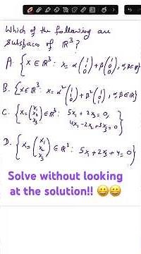 GATE problem on subspaces of 3-dimensional Euclidean space