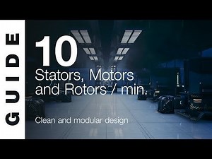 Been a while since I posted. Guide for 10 Stators, Motors and Rotors / minute in a clean build design.