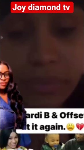 Cardi B and Offset back going at it after giving birth to a baby this month.😭🤔(joy diamond tv)