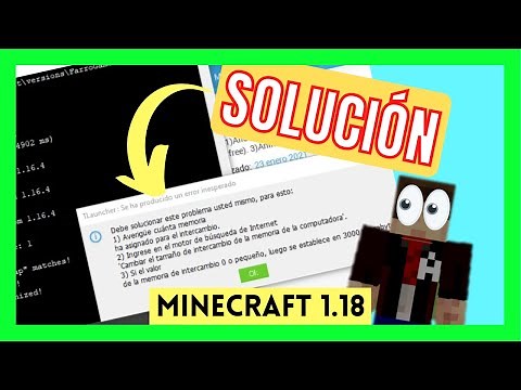 ✅ SOLUCIÓN 👉 Porque no me deja ABRIR MINECRAFT 1.18 [ Error al iniciar Minecraft en TLauncher ]